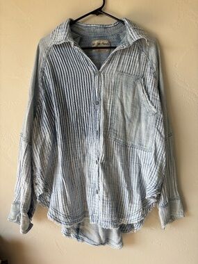 We the Free Indigo Skies Stripe Shirt